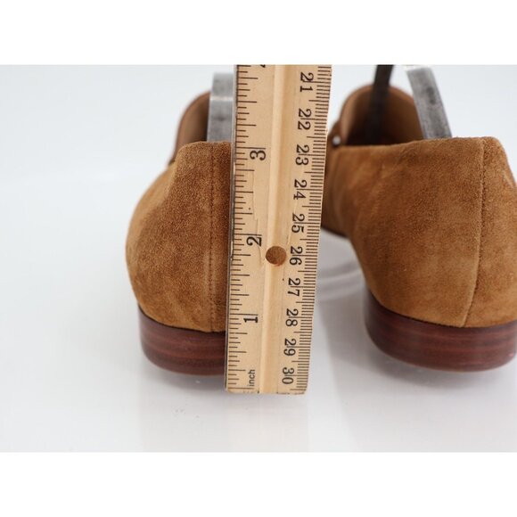 Veronica Beard Arlie Loafer Womens Size 9 M Brown Suede Pointed Toe Slip On Shoe - Picture 7 of 13